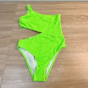 Amazon Green One Piece Swimwear